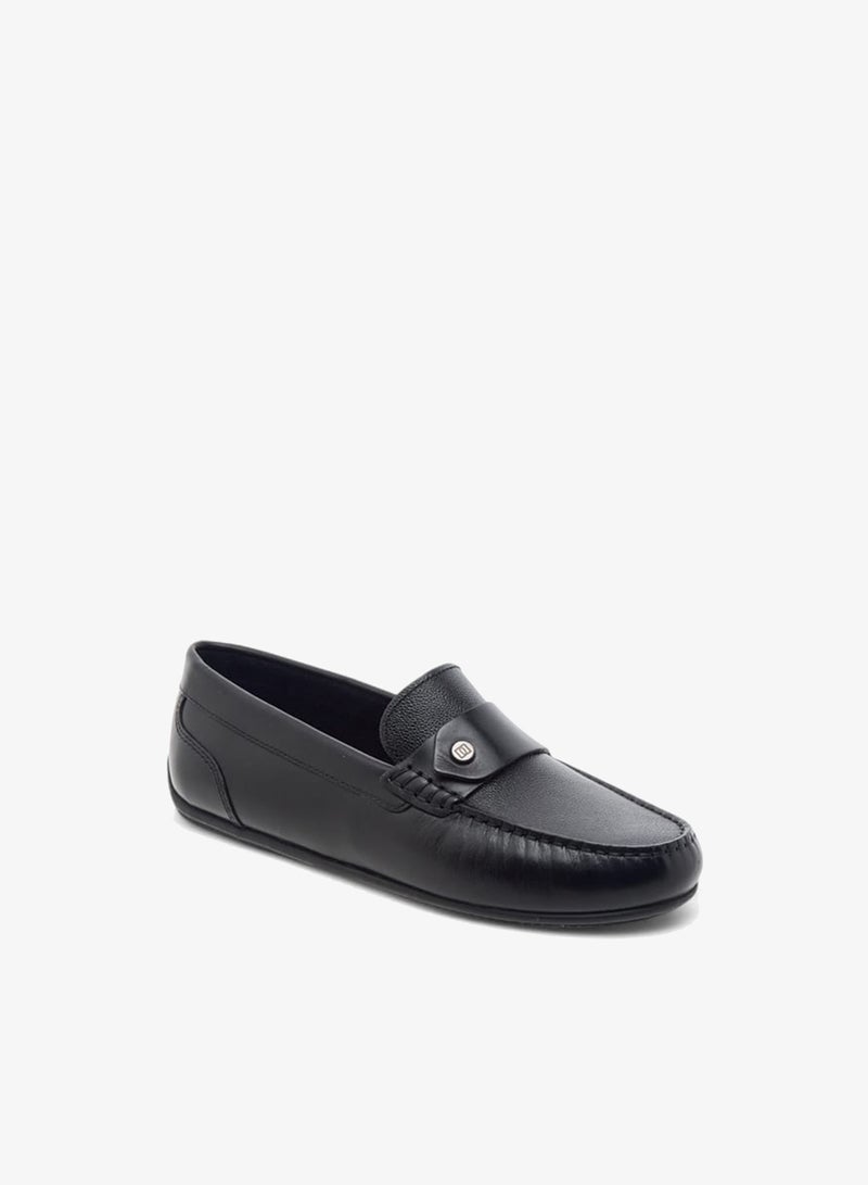 Mister Duchini Boys Textured Slip-On Moccasins - Image 3