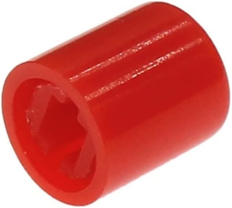 مفتاح صغير 100 قطعة مفتاح ذاتي القفل A03 PS 22F03 6 دبابيس أحمر 100 قطعة غطاء - Image 2