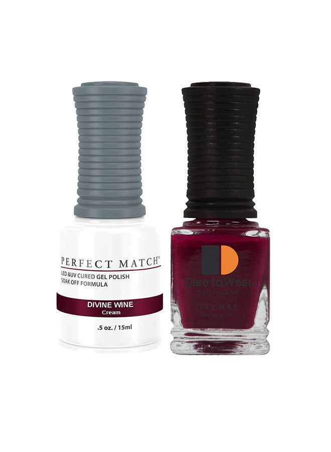 Lechat Soak Off UV LED Lamp Manicure Nail Art Gel Nail Polish PMS185OO1