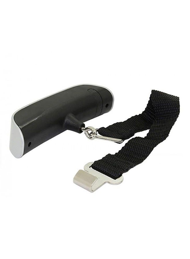 SONASHI Digital Luggage Scale with LCD Display  Portable Device with Max Capacity 50KG  Featured with Room Temperature Display Low Battery and Overload Indication  Ideal for all Luggage Bags SLS-002 Silver - Image 2