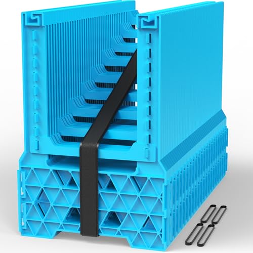 PAULINN 20FT RV Camper Sewer Hose Support, Height Adjustable Sewer Hose Support for RV Camper, Deep Cradles Design, Quick Setup and Takedown, w/Secure Rubber Band & Carrying Strap - Image 1