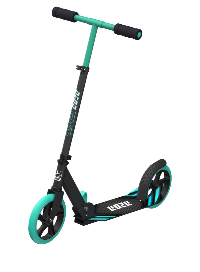 Neon neon EXO is the perfect 2 wheels scooter for first-time riders,with the light-up wheels and floding (Green), NS28G4 - Image 2