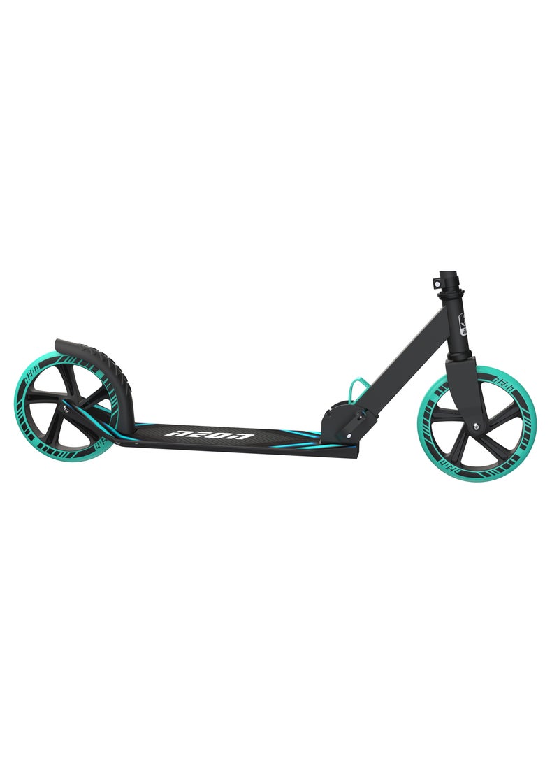 Neon neon EXO is the perfect 2 wheels scooter for first-time riders,with the light-up wheels and floding (Green), NS28G4 - Image 3