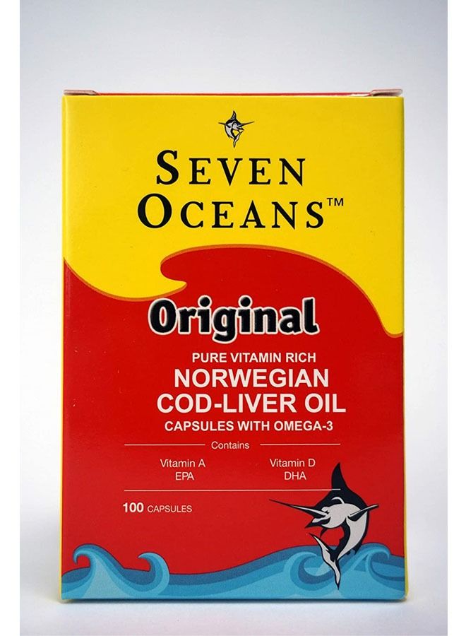 Seven Oceans COD Liver Oil 100 Caps