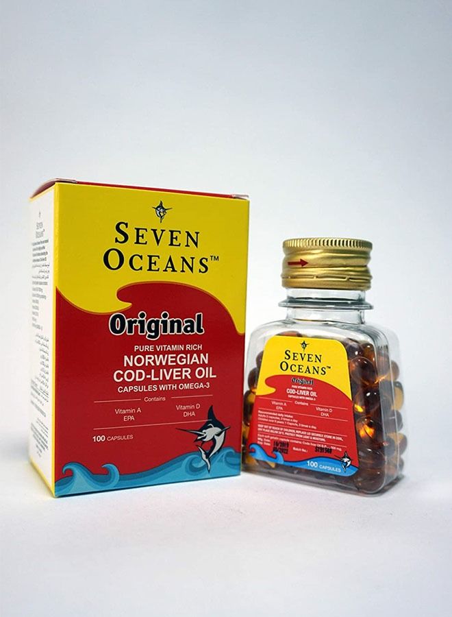 Seven Oceans COD Liver Oil 100 Caps