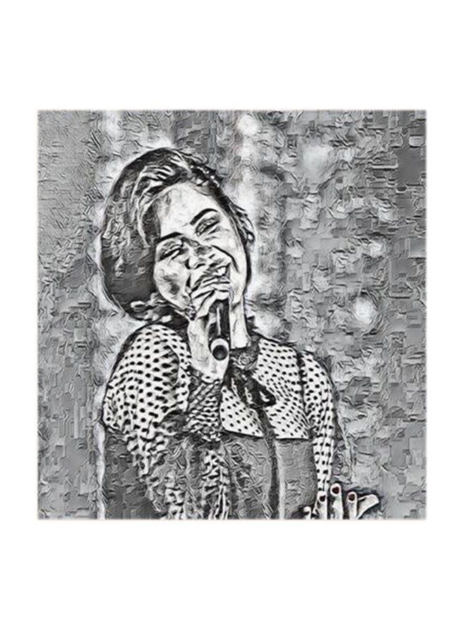 RYN Sherine MDF Wall Art Multicolour 30x30centimeter - Image 2