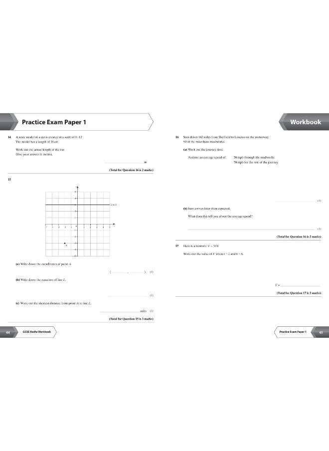 Collins Edexcel GCSE 9-1 Maths Foundation Workbook: Ideal for Home Learning, 2022 and 2023 Exams  - Image 5