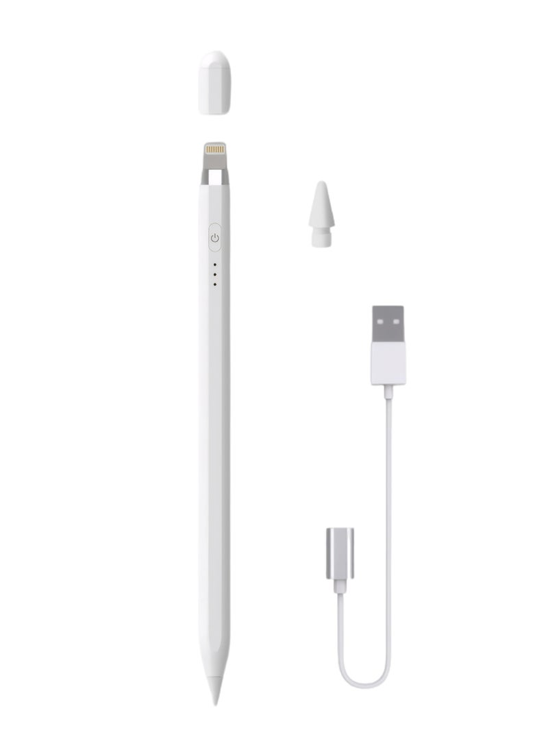 for iPad 2018-2025, iPad Pencil (2X Faster Charge), Tilt Sensitivity Apple Stylus Pen, Apple Pencil for iPad G6/7/8/9/10/11, iPad Pro 11 & 12.9 inch, iPad Air G5/4/M2/M3, iPad Mini G6/5  - Image 1