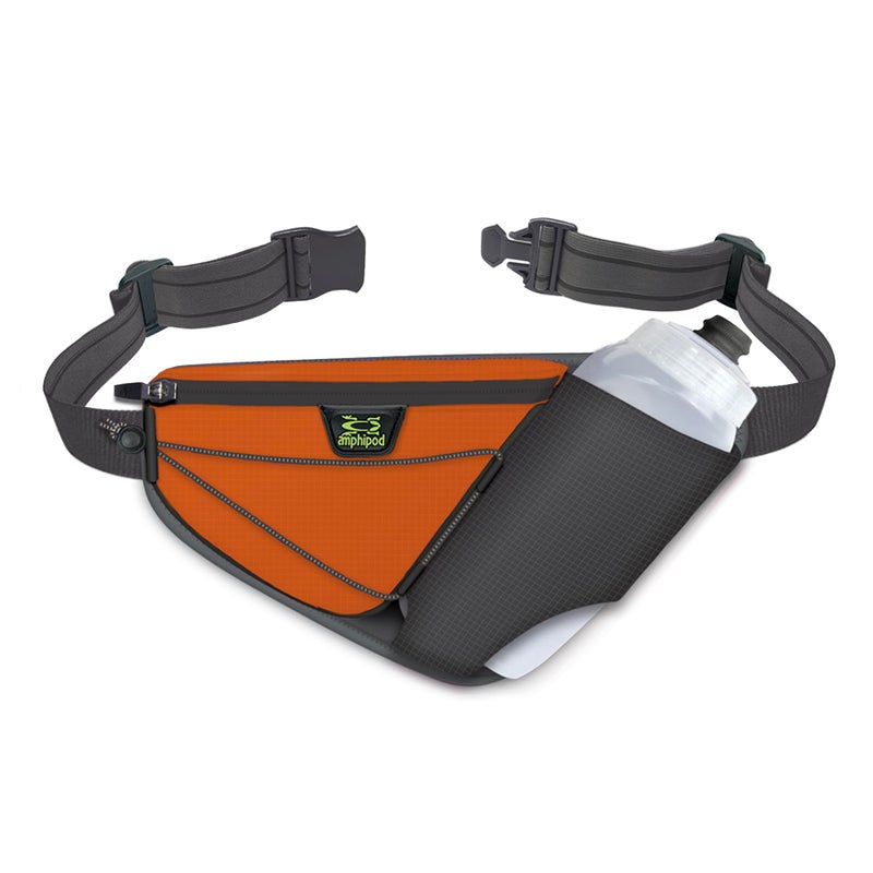 Amphipod ProfileLite 20 Bottle Pack Runners Waist Hydration Belt 5K10K Endurance Ultra Running Men Women CharcoalSunrise 20 oz - Image 2