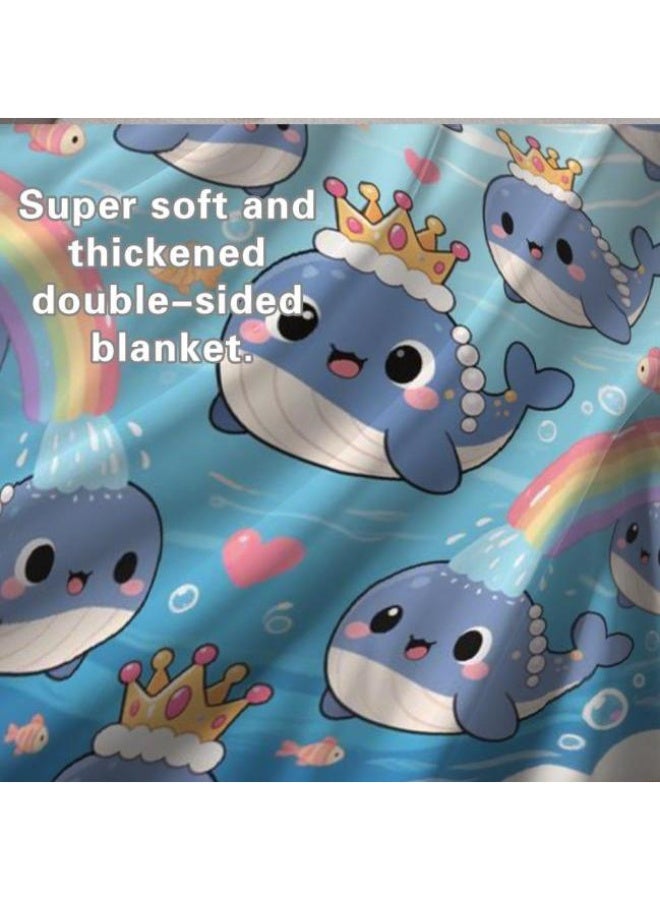 عام Wisdom Fairy (أحدث) بطانية رقيقة من الفانيلا (دافئة ومريحة، ومناسبة للنوم، واستخدام اللعبة، وإزالة الغبار والرمل) 150 سم * 200 سم - 71 - Image 5