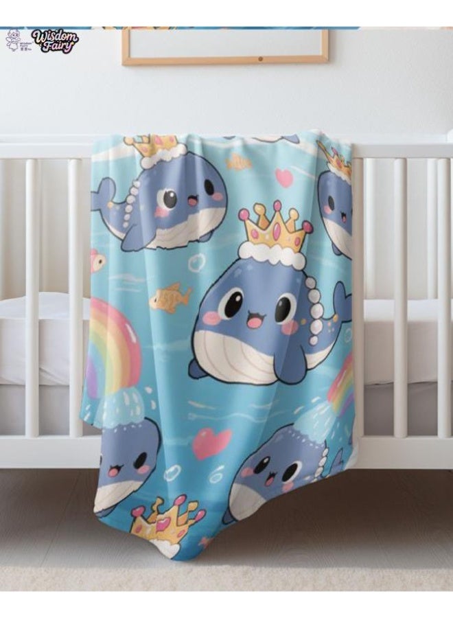 عام Wisdom Fairy (أحدث) بطانية رقيقة من الفانيلا (دافئة ومريحة، ومناسبة للنوم، واستخدام اللعبة، وإزالة الغبار والرمل) 150 سم * 200 سم - 71 - Image 1