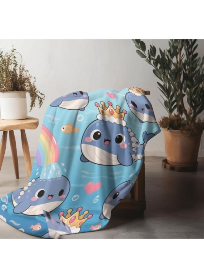 عام Wisdom Fairy (أحدث) بطانية رقيقة من الفانيلا (دافئة ومريحة، ومناسبة للنوم، واستخدام اللعبة، وإزالة الغبار والرمل) 150 سم * 200 سم - 71 - Image 3