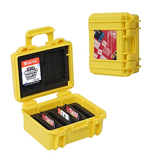 LYNCA Nintendo Switch Game Card Case - 8 Slot Protective Holder, Portable Storage Box for Cartridges - Image 1