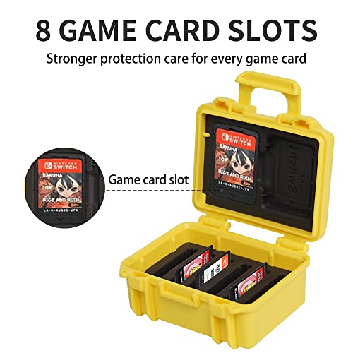 LYNCA Nintendo Switch Game Card Case - 8 Slot Protective Holder, Portable Storage Box for Cartridges - Image 2