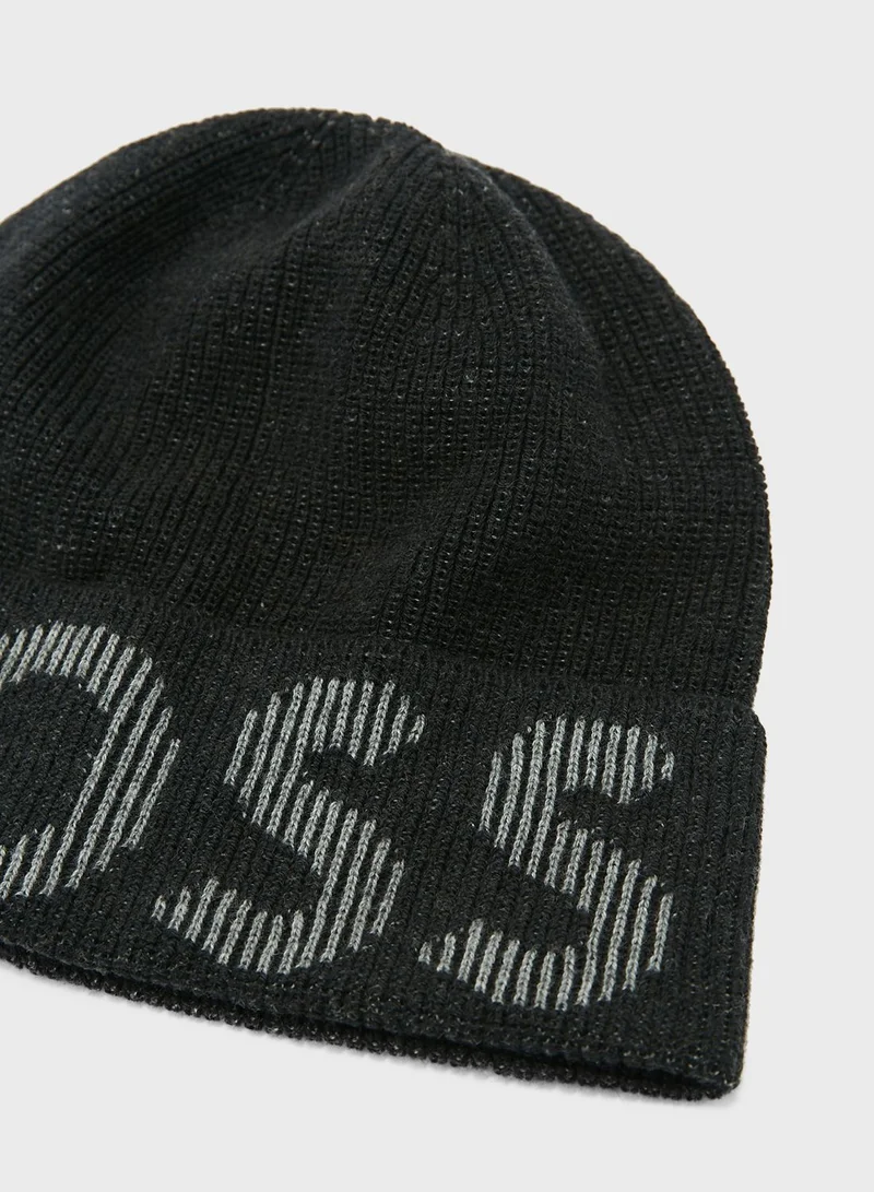 BOSS Logo Beanie
