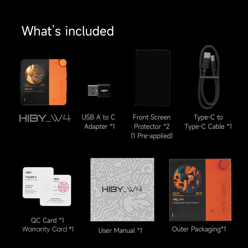 HiBy مشغل وسائط HiBy W4 - Image 2