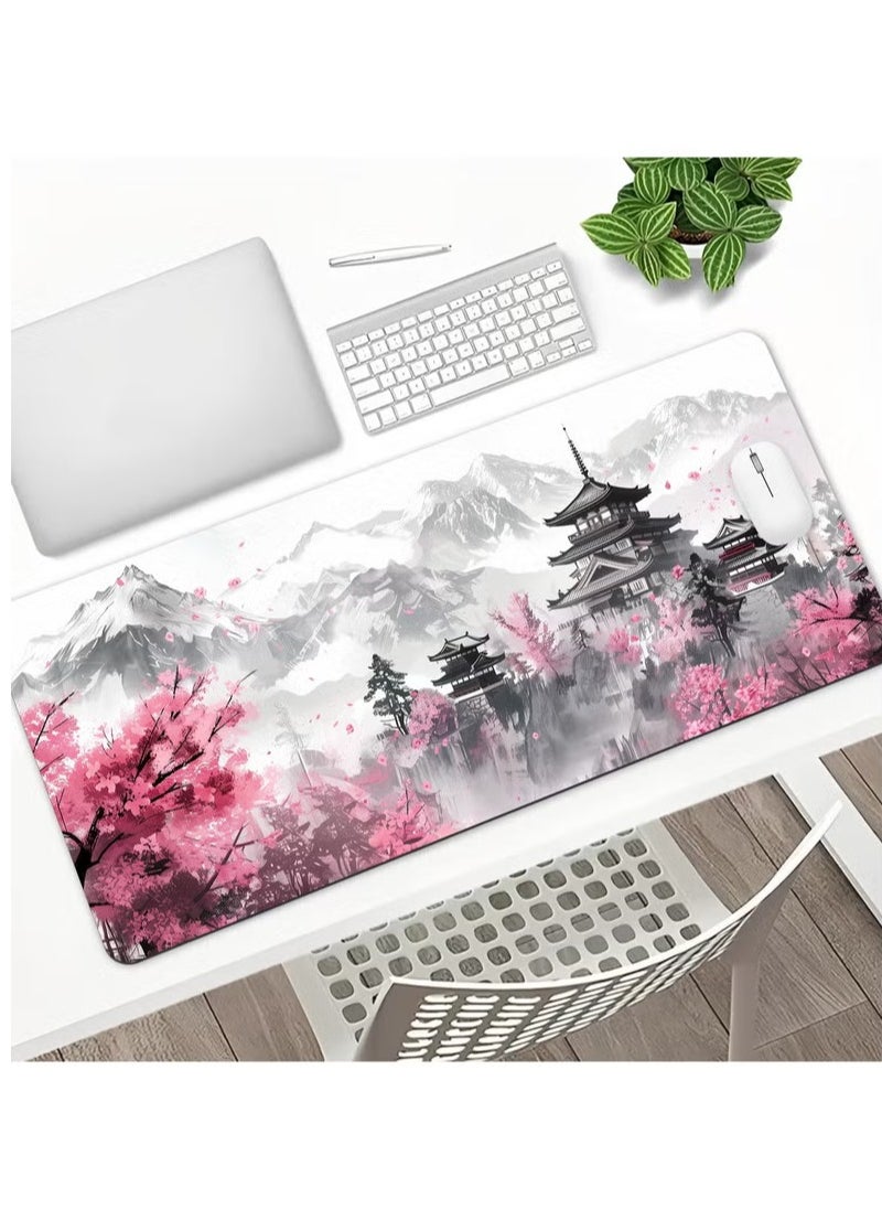 DTBG Large Mouse Pad Extended Gaming Non-Slip Rubber Base Office Desk Keyboard Mouse Pads (800 * 300 * 3mm) Multicolour  - Image 3