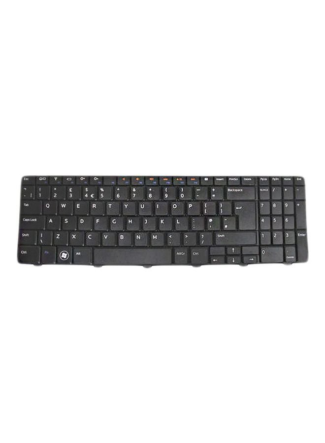 ديل لوحة مفاتيح لأجهزة ديل انسبايرون 5010/N5010/M5010/V110525 - إنجليزي/عربي أسود - Image 1