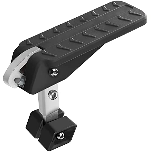 TOOENJOY 5 Angles Universal Car Door Step Door Latch Hook, Foldable Stand Pedal Step Up Easy Access Car Roof, Alloy Steel & Rubber Hold up to 400LBS - Image 1