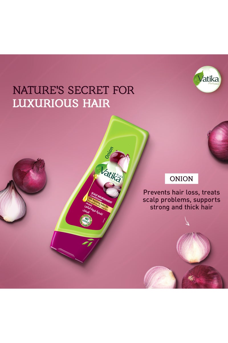 Vatika Naturals Onion Conditioner 360ml - Image 3