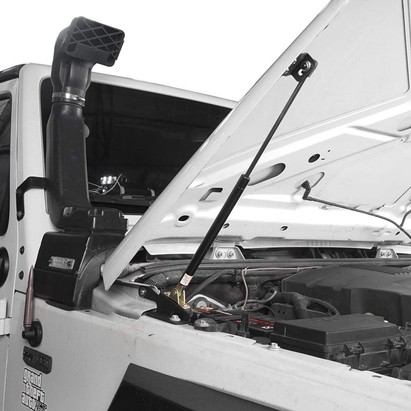 Hooke Road Wrangler JK Hood Lift Support Struts Assist Kit Compatible with Jeep Wrangler JK & Unlimited 2011-2018 - Pair - Image 2