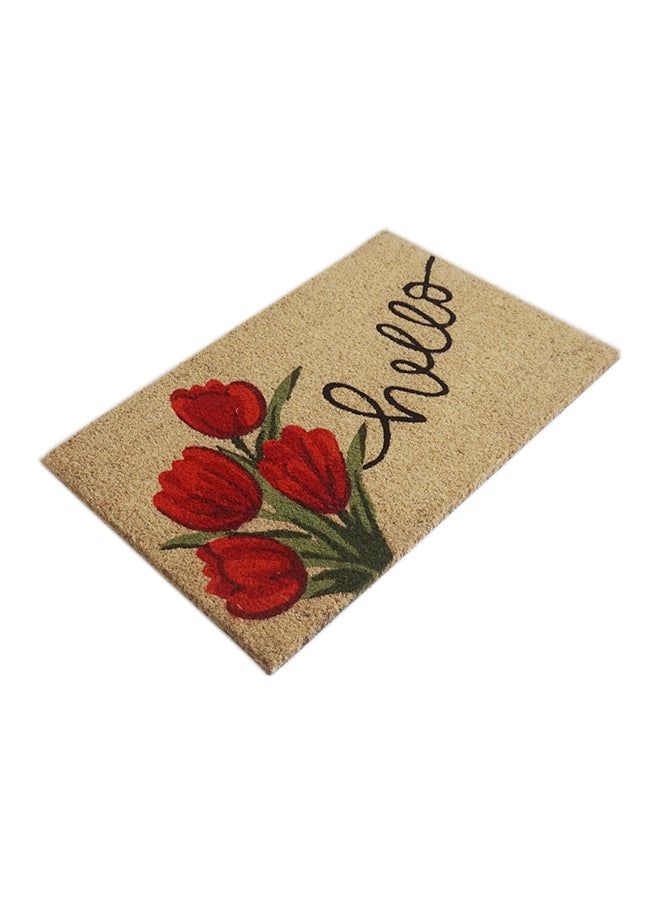 Orchid سجادة باب مطبوعة بجوز الهند من Orchid Hello Bleach مقاس 40 × 60 سم  - Image 3