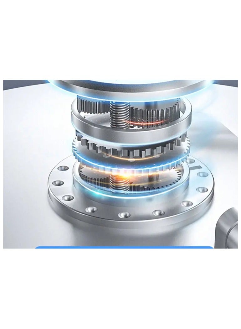 باس تيك حامل تبريد كمبيوتر محمول قابل للتعديل مع مروحة، يدور 360 درجة، حامل قابل للطي مريح، متوافق مع ماك بوك برو، جميع أجهزة الكمبيوتر المحمولة من 10 إلى 17 بوصة - Image 3