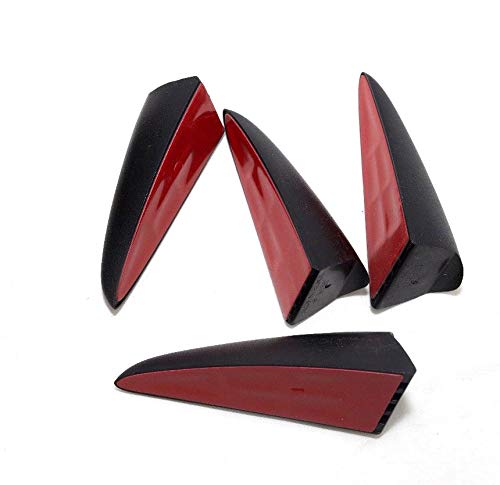 SEQUENCE Front Head Lamp Devil's Claw Point Molding 4-pc Set For Hyundai Veloster 2012 2013 2014 2015 2016 2017 - Image 2