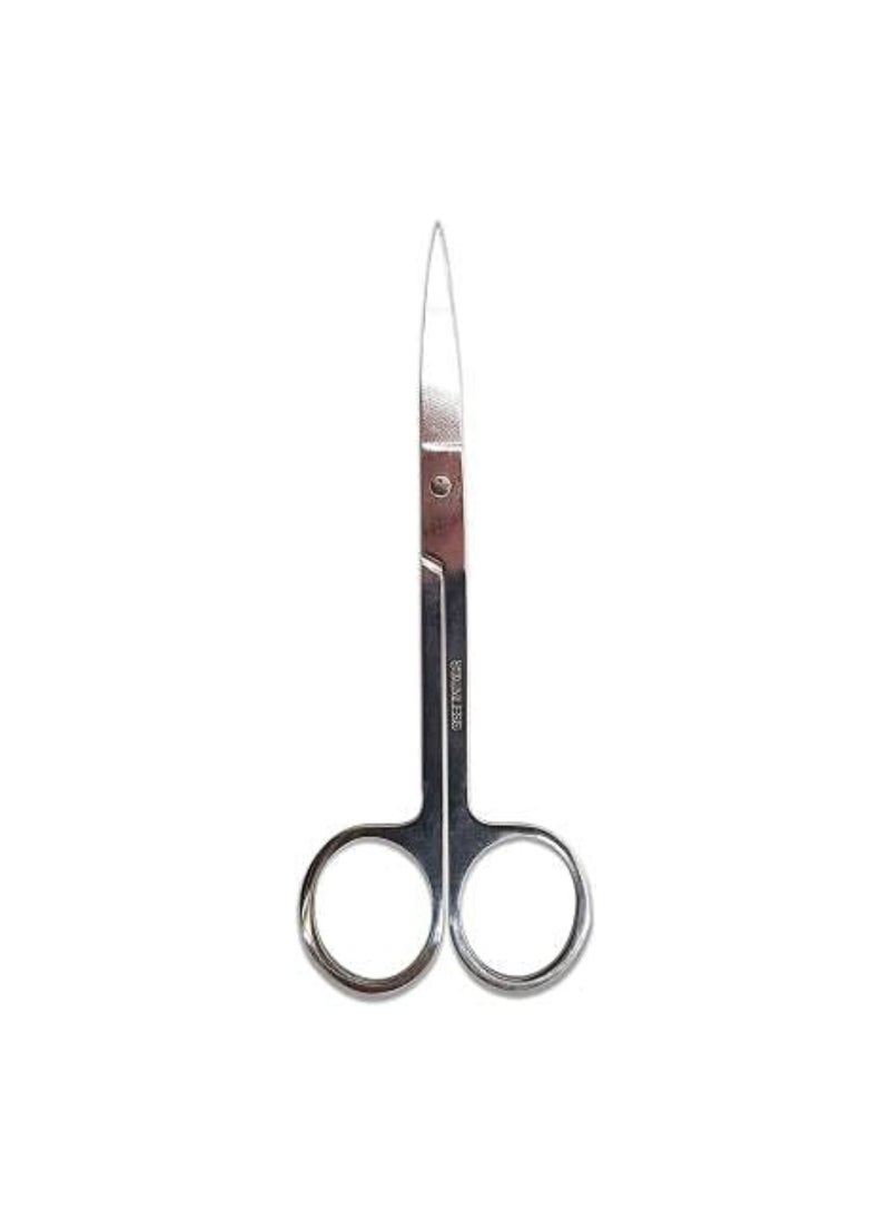 Super Premium Manicure Scissors Multi-purpose Stainless Steel Cuticle Pedicure Beauty Grooming Kit For Nail, Eyebrow, Eyelash, Dry Skin Curved Blade  - Image 1