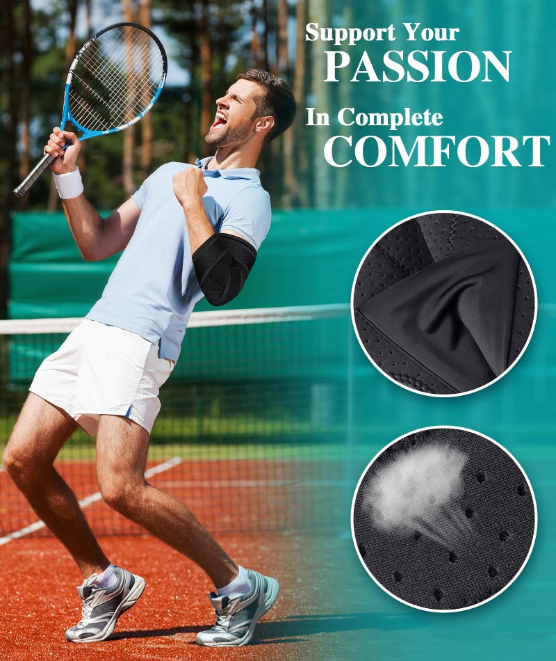 Oyakin Elbow Brace for Cubital Tunnel, Ulnar Nerve Entrapment brace, Adjustable Elbow Splint for Sleeping, Tennis Elbow, Tendonitis, Comfortable Stabilizer Support for Men and Women - Image 4