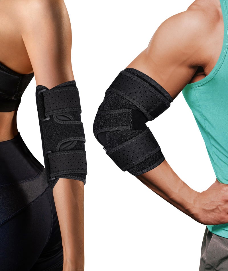 Oyakin Elbow Brace for Cubital Tunnel, Ulnar Nerve Entrapment brace, Adjustable Elbow Splint for Sleeping, Tennis Elbow, Tendonitis, Comfortable Stabilizer Support for Men and Women - Image 1