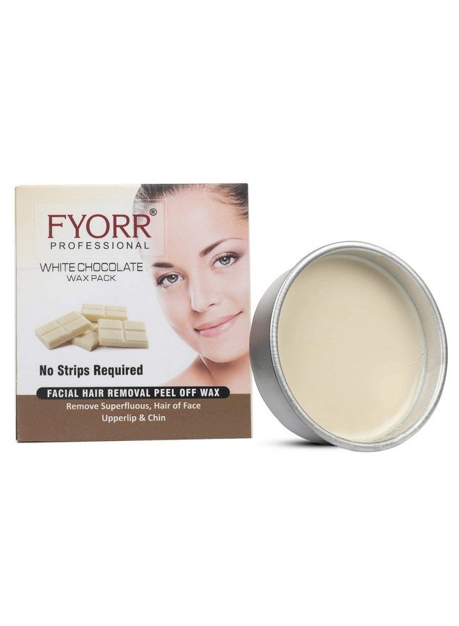 FYORR Facial Katori Peeloff Wax Combo Of 2 White Chocolate 80 Gm Each - Image 3
