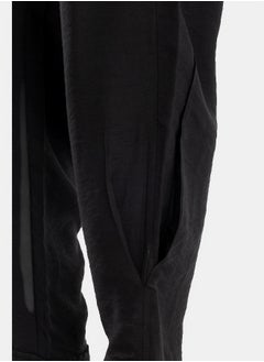 Clue Boyfriend Fit Solid Pants  - Image 3
