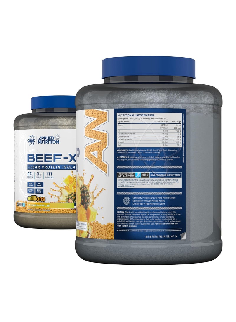 أبلايد نيوتريشن بيف إكس بي بروتين صافى بنكهة الأناناس 1.8كجم - Image 4