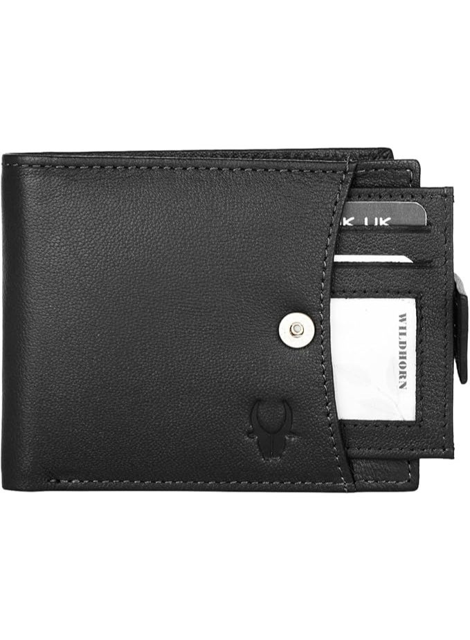 WildHorn RFID Protected Genuine Leather Wallet for Men's - Image 2