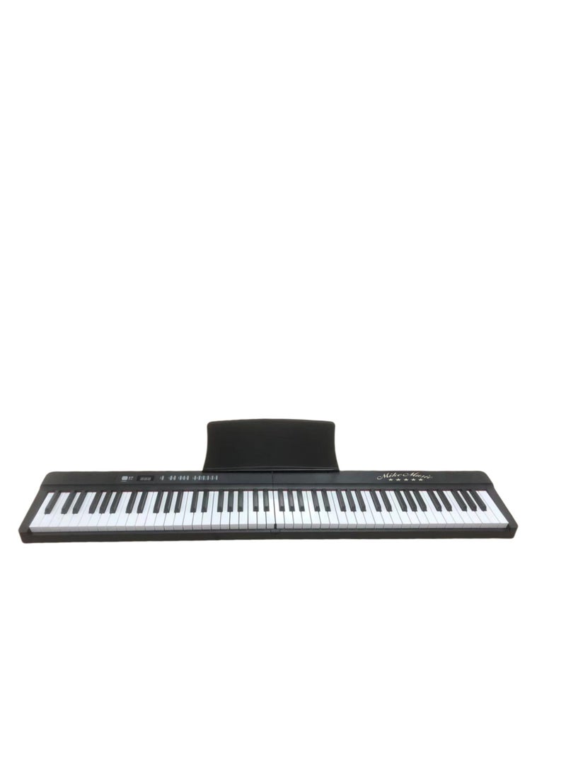 Mike Music 88-Key Foldable Digital Piano with Bag, Bluetooth, MIDI, 128 Tones & Rhythms - Mike Music  - Image 3