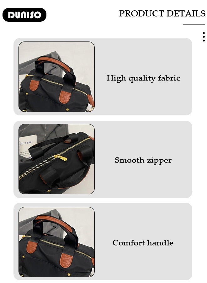 DUNISO Fashion Shoulder Bag for Women, Crossbody Bag with Adjustable Strap for Women's, Large Capacity Tote Bags Top Handle Satchel, Outdoor Travel Handbag for Ladies - Image 2