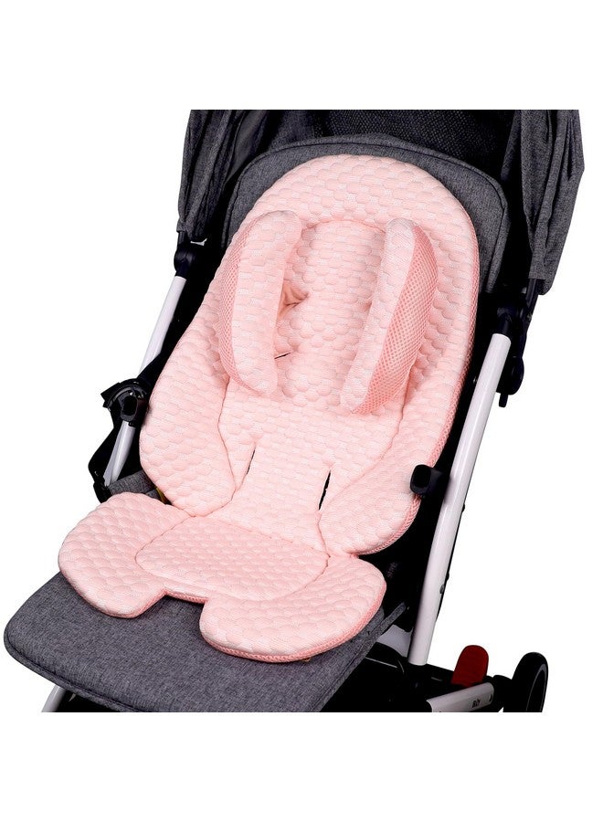 KAKIBLIN Infant Car Seat Insert, Baby Car Seat Cooler Pad, Breathable Mesh Infant Car Seat Cooling Pad Insert Liner for Summer, Stroller Cooling Pad or Girls Boys,Strollers, Car Seat,High Chair,Swing - Image 1