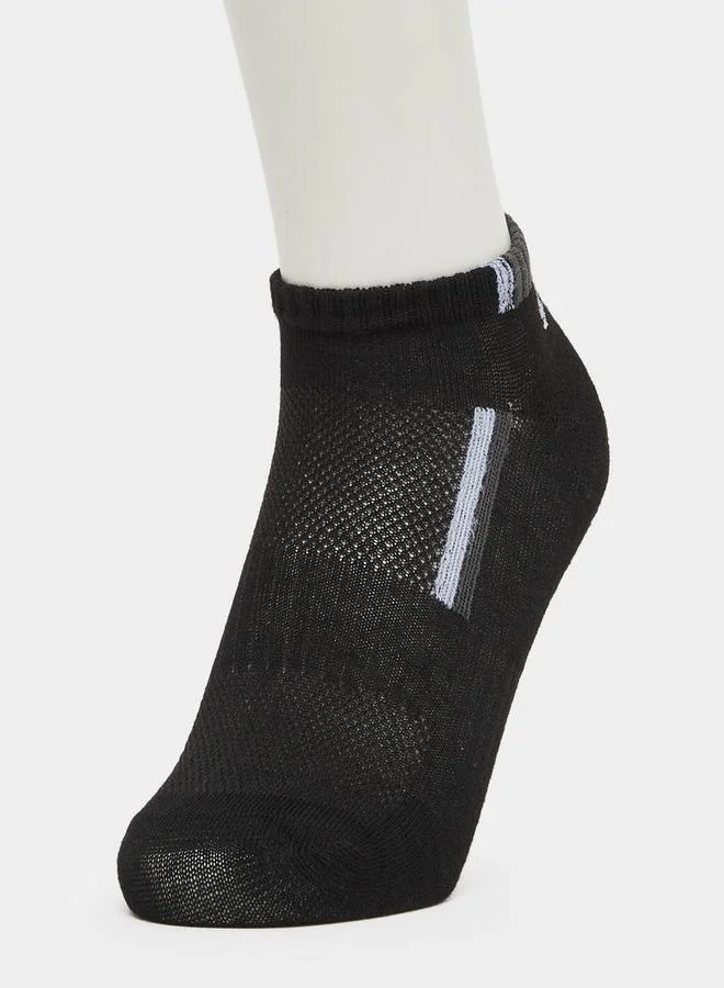 ستايلي Styli Set of 5 - Ribbed Cuff Ankle Socks