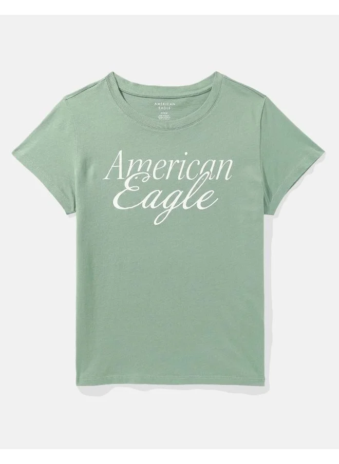 امريكان ايجل Graphic Crew Neck T-Shirt