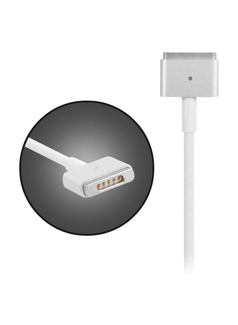 ماكس باور شاحن 85 وات لجهاز Mac Book Pro، محول طاقة بديل بموصل تيار متردد 85 وات بموصل طرفي T، شاحن كمبيوتر محمول متوافق مع MacBook pro وMac Book Pro Retina مقاس 13 بوصة إلى 15 بوصة بعد منتصف عام 2012 - Image 3