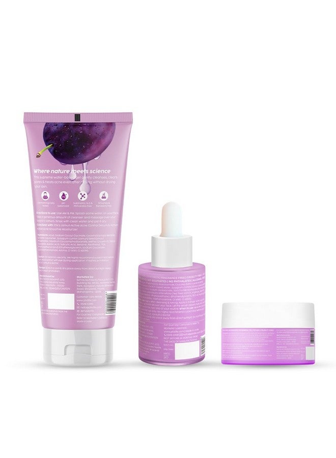 بليكس ذا بلانك فيكس منظف PLIX Jamun مع مصل حمض النياسيناميد بنسبة 10% مع مرطب سموثي، يزيل سموم البشرة، يقلل من علامات حب الشباب، يزيل العيوب، لجميع أنواع البشرة - Image 2