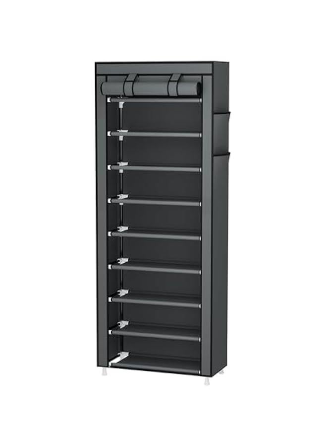 ميكسد Multi Story Space Saving Household Dust-proof Storage Shoe Cabinet, Indoor At The Entrance Of The Dormitory - Image 3