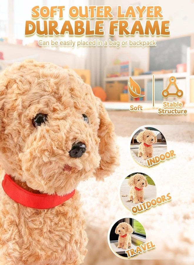 Zelvo Talking & Walking Dog Toy for Kids 3+ Years | Interactive Plush Puppy with Music, Touch Sensor, Barking Sounds & Walking Action | Soft Educational Toy Gift for Boys & Girls - Image 5