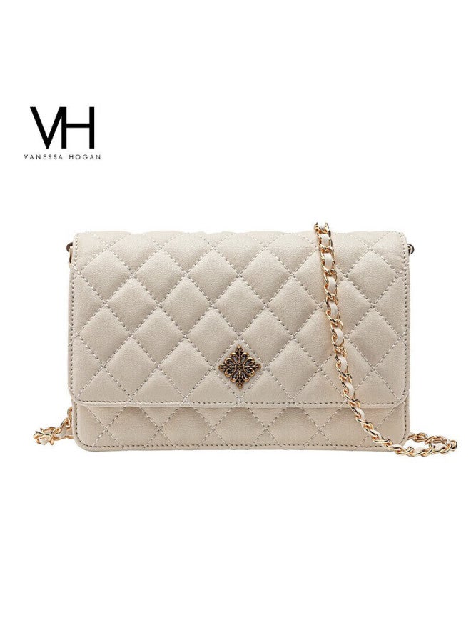 Vanessa Hogan Vh Women's Handbag, Aurora Diamond Pattern Bag, Simple Crossbody Chain Shoulder Bag, Underarm Bag, Birthday Gift For Girlfriend - Image 1