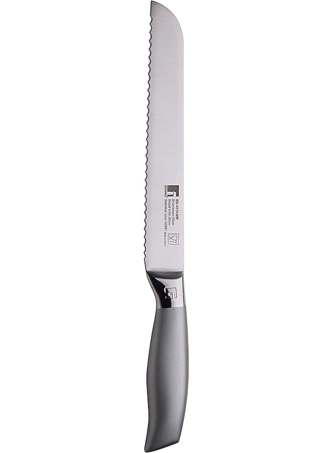 BERGNER Home Bg-4214-Mm Uniblade Bread Knife 20Cm, Silver - Image 1