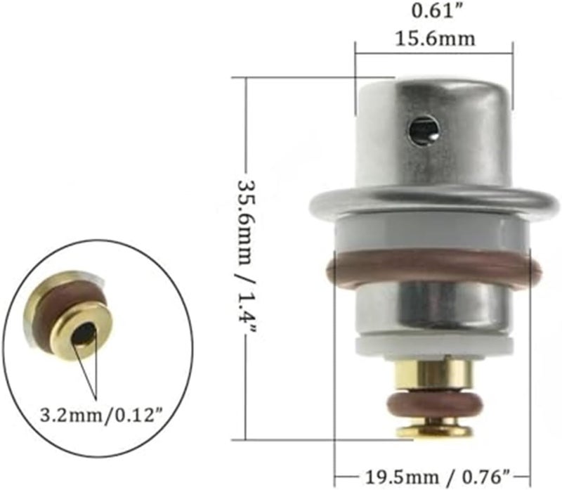 Wivplex Fuel Injection Pressure Regulator for Chevrolet Spark Matiz - Image 2