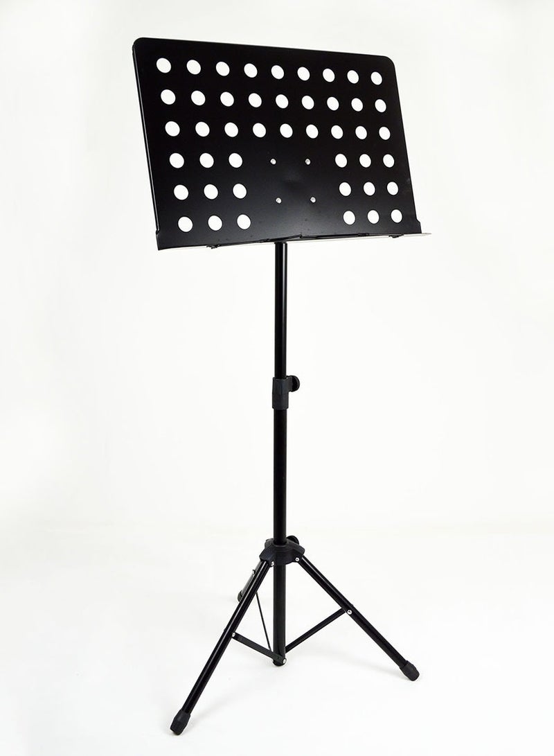 Mike Music Sheet Music Stand Sturdy Music Stand for Sheet High Stability Height & Angle Adjustable Music Sheet Stand Single Knob Adjustment Music Stand for Violin, Guitar Players, Band  - Image 1