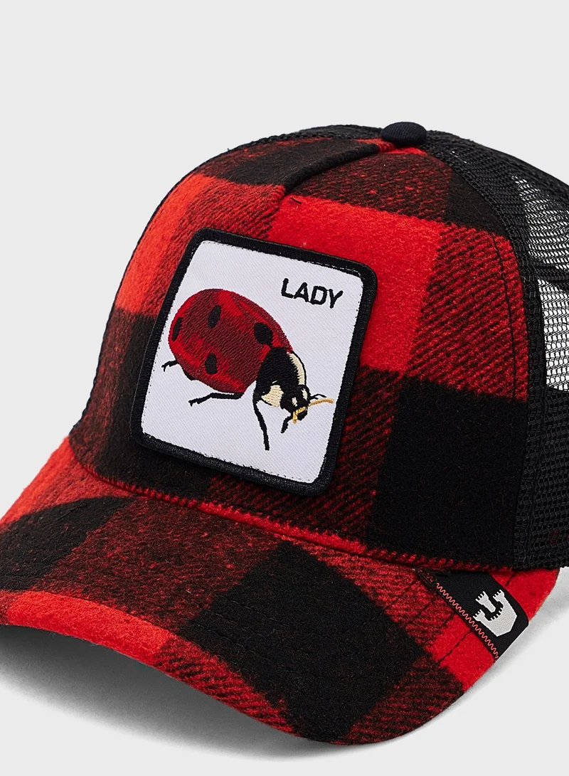Goorin Bros. Plaidy Bug Curved Peak Cap