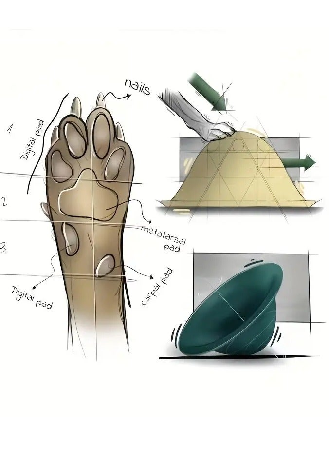 Goolsky Interactive Treat Dispensing Toy For Dogs, Plastic Puzzle Toy , No Batteries Required, Mental Stimulation And Fun - Image 5